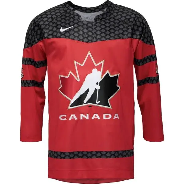 Nike MEN'S IIHF REPLICA CANADA Pánský hokejový dres, červená, velikost