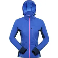 ALPINE PRO UKEBA 2 Dámská softshellová bunda, modrá, velikost