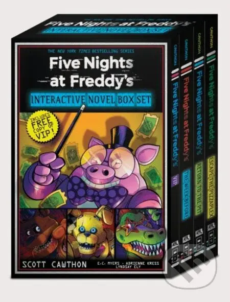 Five Nights at Freddys: іnteractive Novels Box Set - kniha z kategorie Sci-fi, fantasy a komiksy