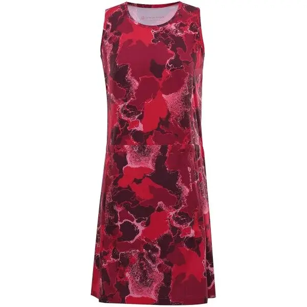 ALPINE PRO COLEENA 2 Dámske outdoorové šaty, ružová, veľkosť