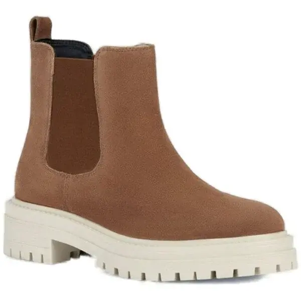 Geox D IRIDEA Dámska zimná obuv, hnedá, veľkosť