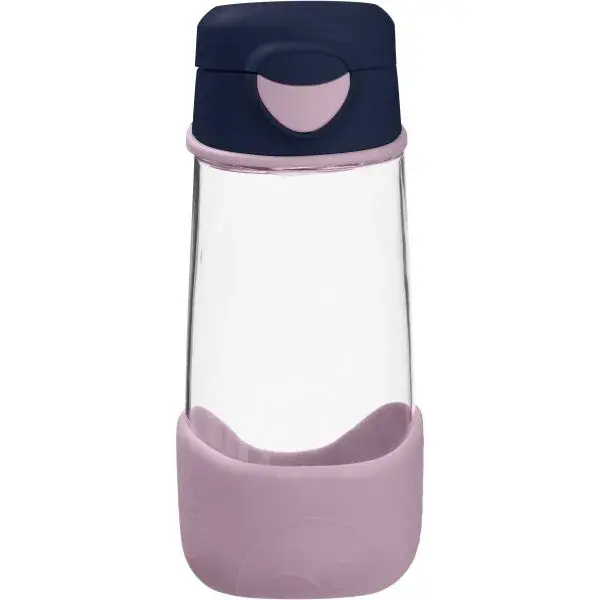 B.BOX INDIGO 450 ML Športová fľaša, transparentná, veľkosť 450 ML