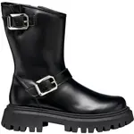 Geox J MAQUINNENS Dievčenská zimná obuv, čierna, veľkosť