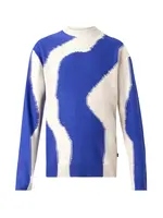 Only & Sons Sveter 'ONSEMIR'  modrá / svetlosivá