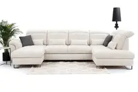 Sedací souprava Giovani do U - látka Wind Provedení: Levá U, Nožičky: Nožičky kovové - chrom, látka: Wind 5