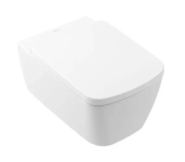 Villeroy & Boch Subway 3.0 - Závesné WC, TwistFlush, Rimless, CeramicPlus, AntiBac, alpská biela 4610T0T2