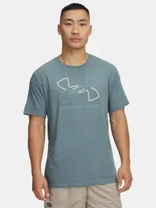 Men's T-shirt Under Armour UA GL FOUNDATION UPDATE SS-BLU - Men's