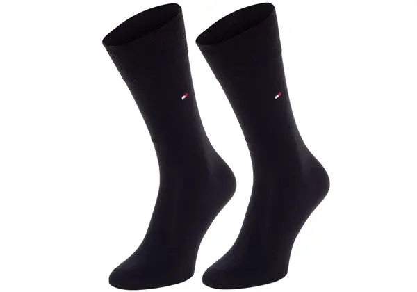 Tommy Hilfiger Ponožky - TH MEN SOCK CLASSIC 2P čierne