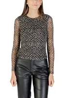 Vzorovaná halenka s dlouhými rukávy