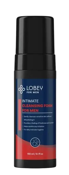 LOBEY Intimní pěna pro muže 150 ml