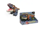 Dinosaurus s efektmi hnedý 26,5cm