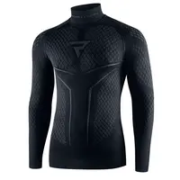 Moto thermo triko Rebelhorn Therm II Jersey černo-šedá XS/S