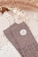 Dámské dlouhé vlněné ponožky Aura.via