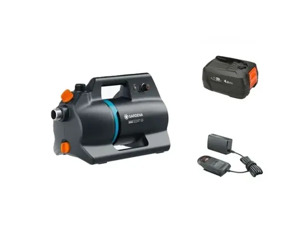 Gardena - 18V AKU zahradní čerpadlo 3000 18V/P4A, 1x aku 4 Ah, nabíječka 14610-20