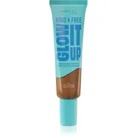 Rimmel Kind & Free Glow It Up ľahký hydratačný make-up odtieň 601 Soft Chocolate 30 ml