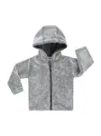 JACKY Prechodná bunda  sivá melírovaná