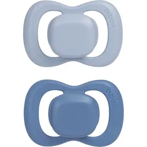 B.Box Silicone 0-6m dudlík Ocean/Sky 2 ks