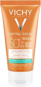 VICHY Capital Soleil SPF 50+ Ochranný krém pro sametově jemnou pleť 50 ml