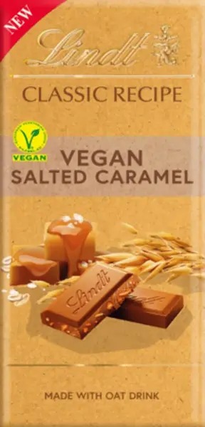 LINDT Lindt Classic Vegan čokoláda slaný karamel 100 g