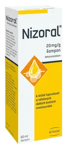 NIZORAL 20 mg/g šampon 60 ml