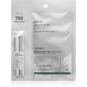 VT Cosmetics Reedle Shot 700 2-Step Mask intenzivní obnovující maska pro dvoufázové ošetření pleti 26.5 g