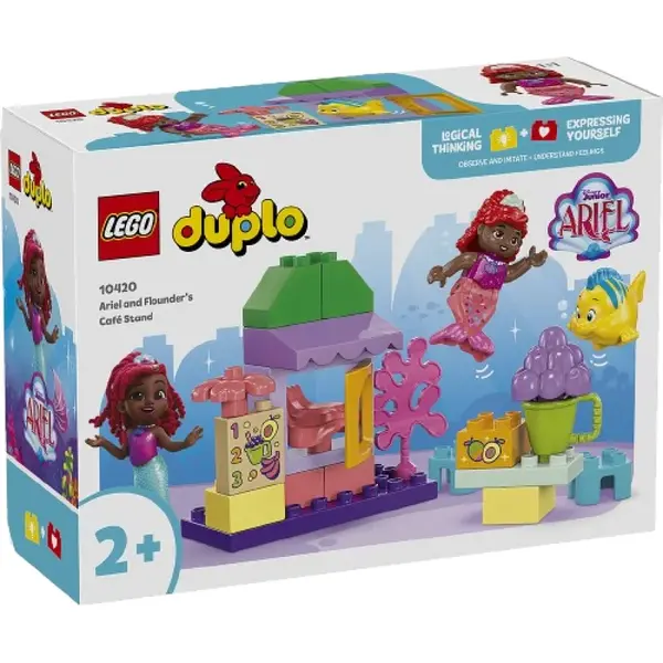 Ariel a Šupinka – stánek s kávou - Lego Duplo (10420)