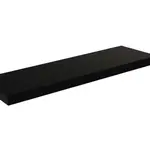 Nástěnná police Basic 90 cm, černá