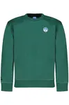 NORTH SAILS CHILDREN'S ZIP-UP SWEATSHIRT, GREEN