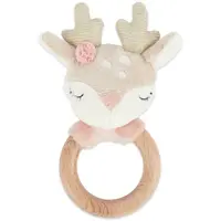 Bieco Grasping Toy with Rattle Fawn Ella hračka s chrastítkem 0 m+ 1 ks