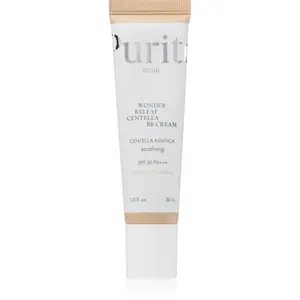 Purito Wonder Releaf Centella BB Cream rozjasňující BB krém se zklidňujícím účinkem odstín 23 Natural Beige 30 ml
