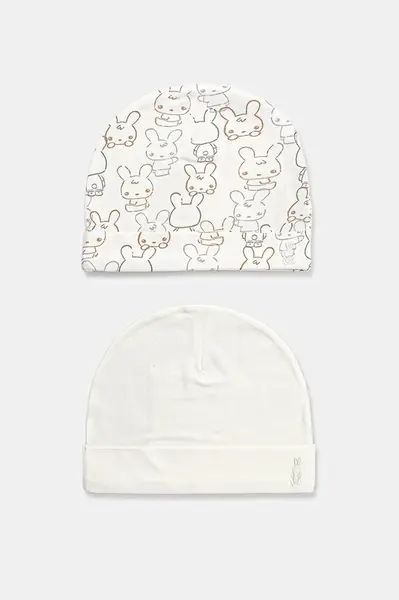 Detská čiapka United Colors of Benetton 2-pak