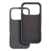 Zadní kryt FORCELL F-PROTECT Frame Premium case compatible with MagSafe pro Apple iPhone 17, šedá