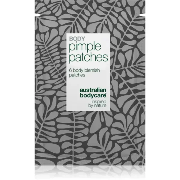 Australian Bodycare Body Pimple Patches lokálna starostlivosť proti akné na telo 6 ks