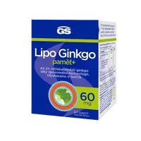 GS Lipo Ginkgo pamät+ 60 mg 60 tabliet