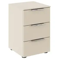 Rauch Möbel NOČNÍ STOLEK, barvy stříbra, šampaňská, 40/61/42 cm