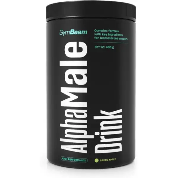 GymBeam ALPHAMALE DRINK - 400 G - LESNÉ OVOCIE Náhrada steroidov, , veľkosť