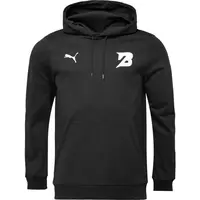 Puma TEAMGOAL CASUALS HOODIE - BK PARDUBICE Pánská fotbalová mikina, černá, velikost