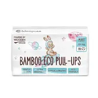 Woopies Wooden Spoon dětské eko plenkové kalhotky 12+kg Pull-ups 28ks