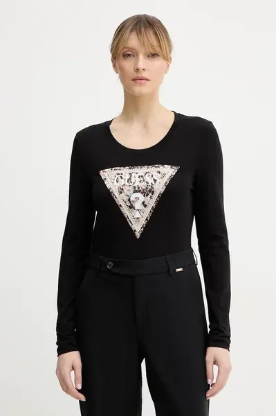 Guess Tričko s dlouhým rukávem Guess LEO