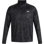 Under Armour TECH 2.0 1/2 ZIP Pánske tričko, čierna, veľkosť L