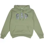 GAP V-GAP HERITAGE PO HD Dámska mikina s logom, zelená, veľkosť