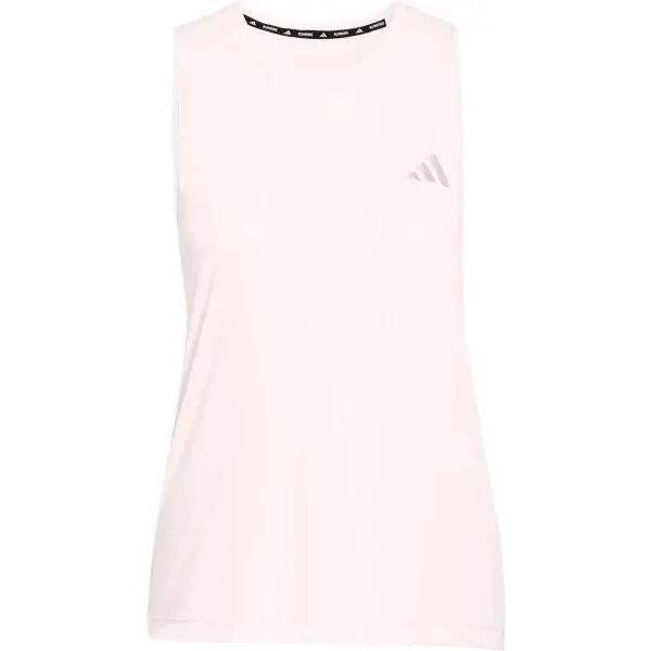 adidas RUN ESSENTIALS TANK W Dámske športové tielko, lososová, veľkosť