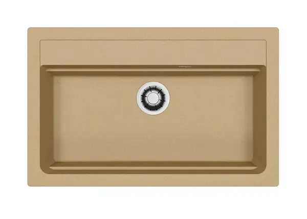 Alveus Atrox - Granitový drez 79x50 cm, Quick-Close, clay 1149211
