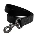 Vode odolné vodítko WAU DOG čierne, šírka: 25mm; dĺžka: 122 cm