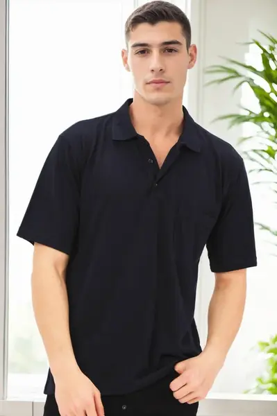 Pánské polokošile Dewberry, námořnická modrá