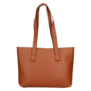 Dámská kožená kabelka Italia Azalea - koňak