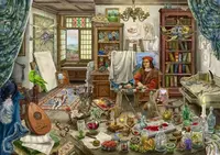 Puzzle EXIT Umělecké studio 759 dílků