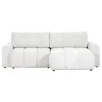 Carryhome ROHOVÁ SEDAČKA, textil, krémová