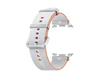 Stylový sportovní řemínek ET-SOL33LWE pro Samsung Galaxy Watch 8/8 Classic M/L, bílá