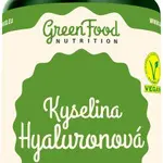 GREENFOOD NUTRITION Kyselina Hyaluronová 60 kapslí